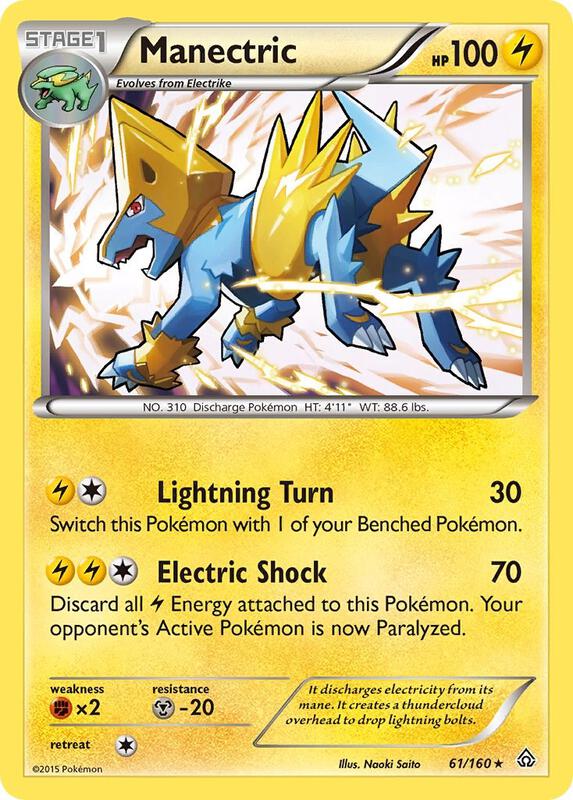 Manectric 61/160 - Primal Clash