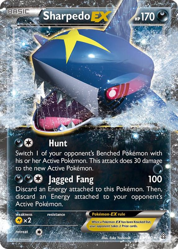 Sharpedo-EX 91/160 - Primal Clash