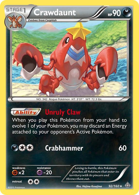 Crawdaunt 92/160 - Primal Clash