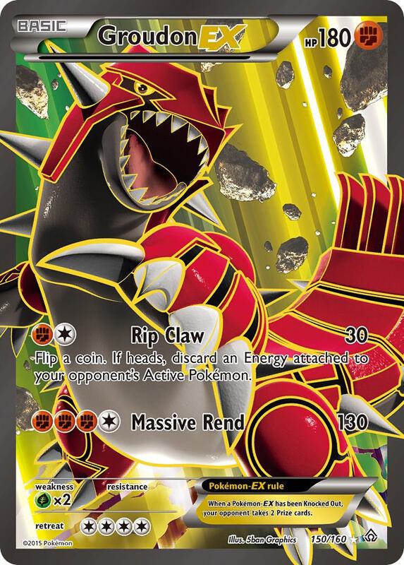 Groudon-EX 150/160 - Primal Clash