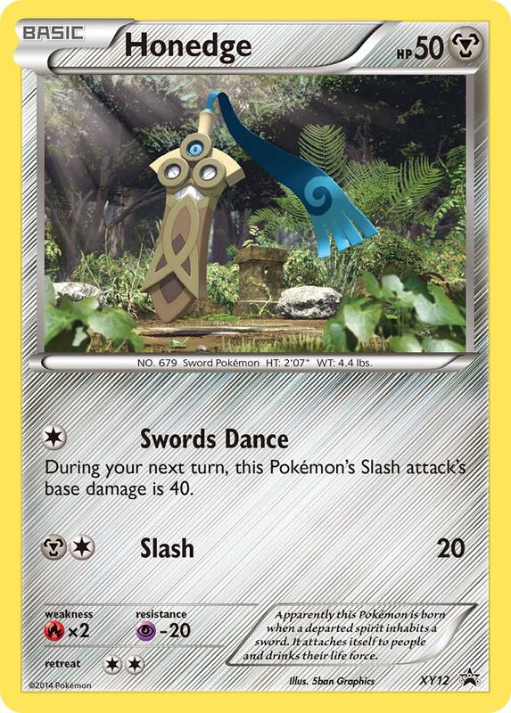 Karta Pokemon Honedge - XY12 - XY Promos XY12