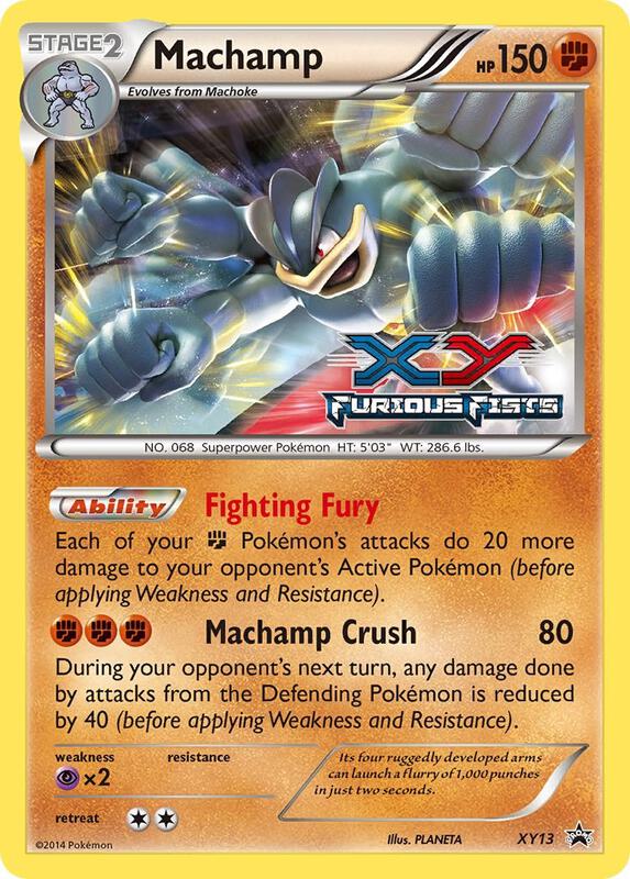 Karta Pokemon Machamp - XY13 (Prerelease) - XY Promos XY13
