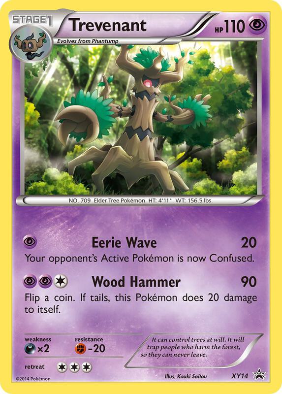 Karta Pokemon Trevenant - XY14 - XY Promos XY14