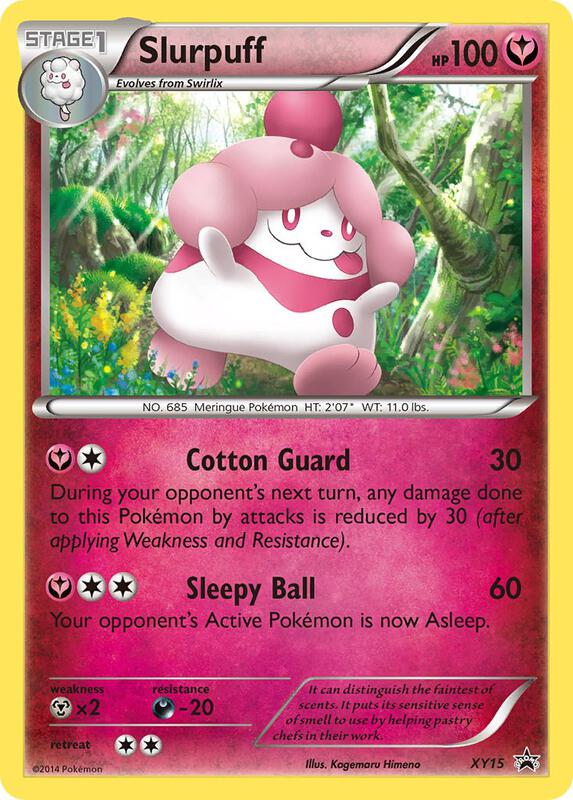 Karta Pokemon Slurpuff - XY15 - XY Promos XY15