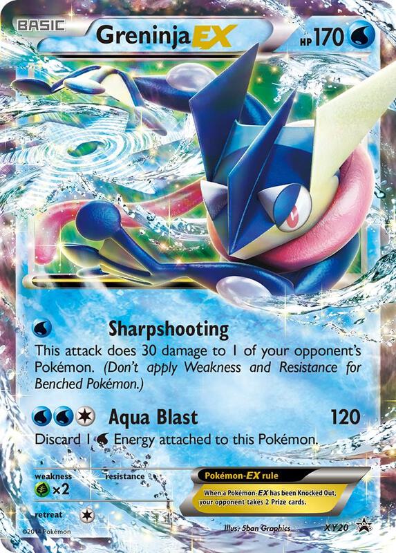 Karta Pokemon Greninja EX - XY20 - XY Promos XY20