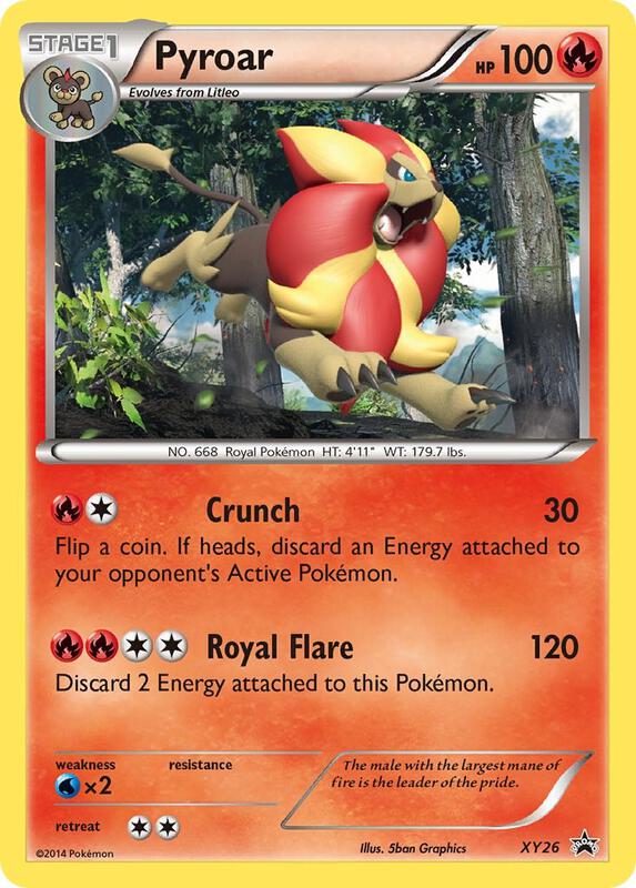Karta Pokemon Pyroar - XY26 - XY Promos XY26