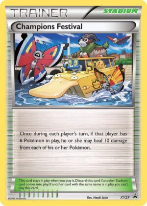 Karta Pokemon Champions Festival - XY27 (2014) - XY Promos XY27