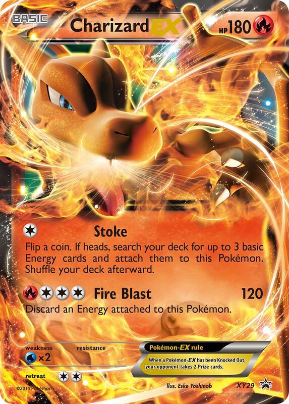 Karta Pokemon Charizard EX - XY29 - XY Promos XY29