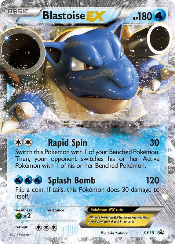 Karta Pokemon Blastoise EX - XY30 - XY Promos XY30