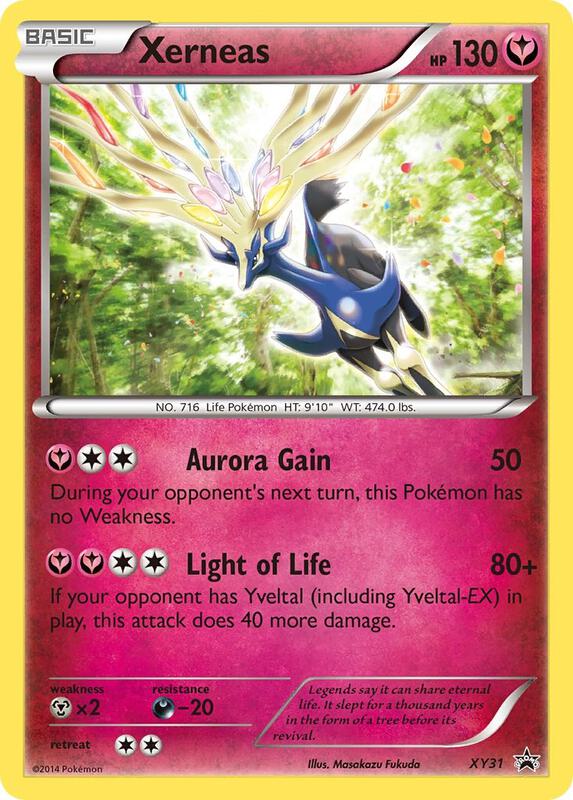 Karta Pokemon Xerneas - XY31 - XY Promos XY31