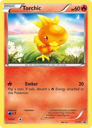 Karta Pokemon Torchic - XY37 - XY Promos XY37