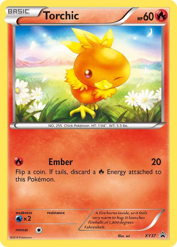 Karta Pokemon Torchic - XY37 - XY Promos XY37