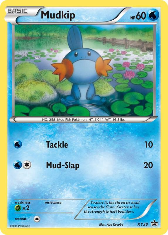 Karta Pokemon Mudkip - XY38 - XY Promos XY38