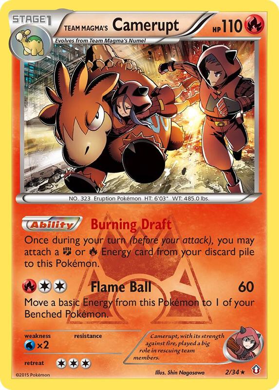 Team Magma's Camerupt 2/34 - Double Crisis