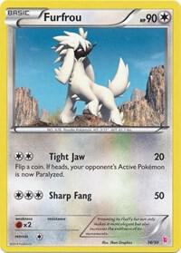 Karta Pokemon Furfrou (#22 22/30 - Sylveon) - XY Trainer Kit: Sylveon & Noivern