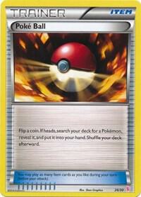 Karta Pokemon Poke Ball (Sylveon) 26/30 - XY Trainer Kit: Sylveon & Noivern