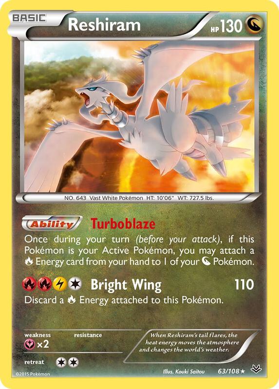 Reshiram 63/108 - Roaring Skies