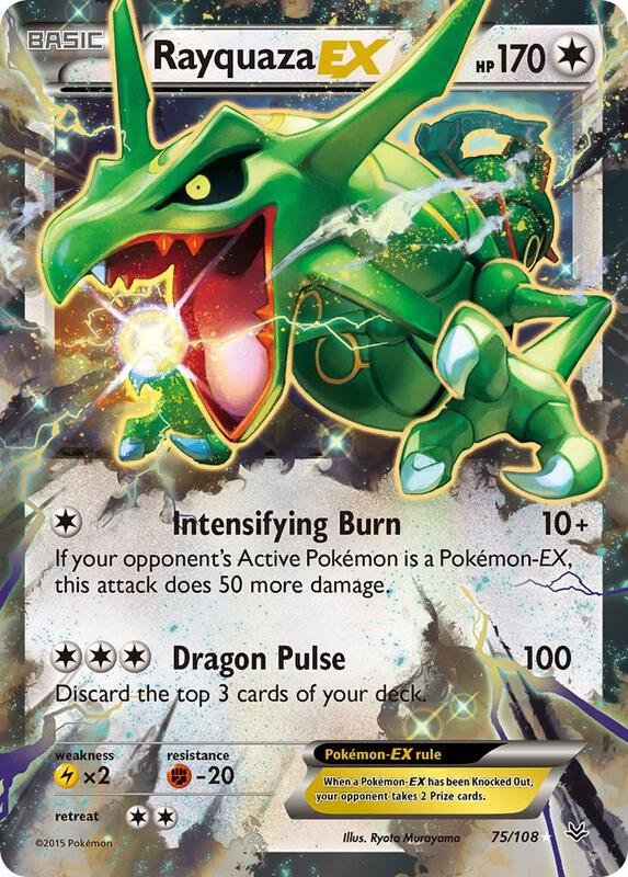 Rayquaza-EX 75/108 - Roaring Skies