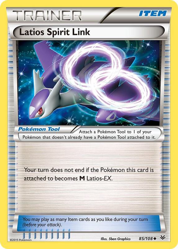 Latios Spirit Link 85/108 - Roaring Skies