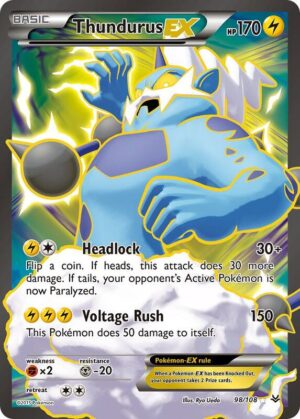Thundurus-EX 98/108 - Roaring Skies