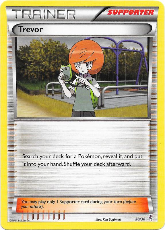 Karta Pokemon Trevor (Bisharp) 20/30 - XY Trainer Kit: Bisharp & Wigglytuff