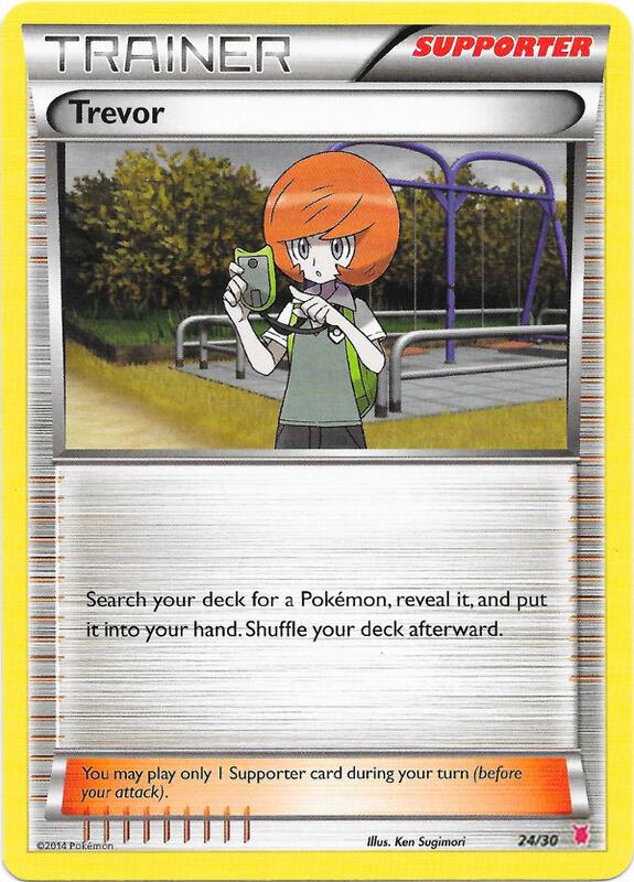 Karta Pokemon Trevor (Wigglytuff) 24/30 - XY Trainer Kit: Bisharp & Wigglytuff