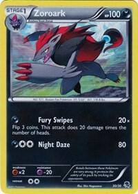 Karta Pokemon Zoroark (#17 Non-Holo) 17/30 - BW Trainer Kit: Excadrill & Zoroark