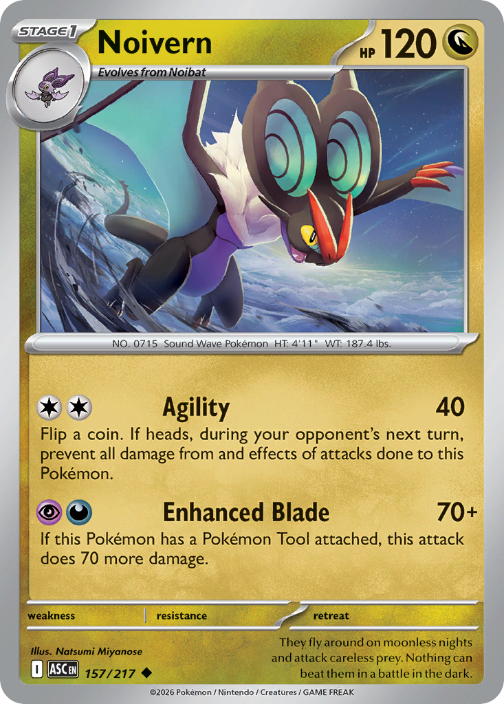 Noivern - 157/217 - ME2.5: Ascended Heroes 157/217/ ( ASC 157 )
