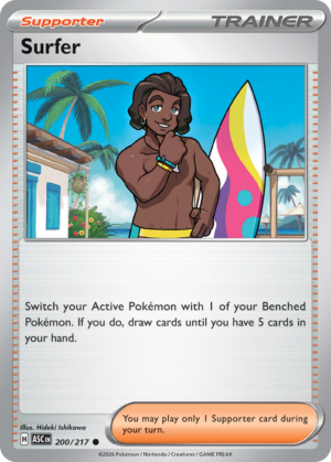 Surfer – 200/217 – ME2.5: Ascended Heroes 200/217/ ( ASC 200 )
