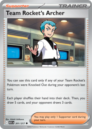 Team Rocket’s Archer – 201/217 – ME2.5: Ascended Heroes 201/217/ ( ASC 201 )