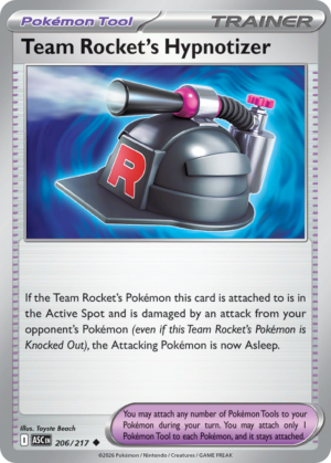 Team Rocket’s Hypnotizer – 206/217 – ME2.5: Ascended Heroes 206/217/ ( ASC 206 )