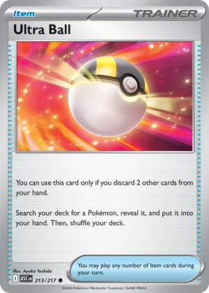 Ultra Ball – 213/217 – ME2.5: Ascended Heroes 213/217/ ( ASC 213 )