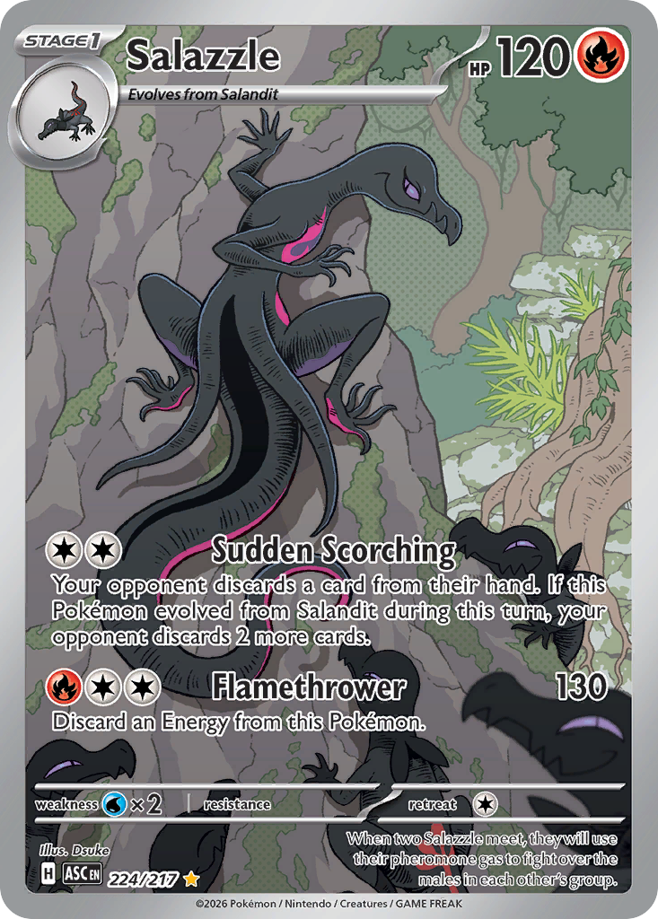 Salazzle - 224/217 - ME2.5: Ascended Heroes 224/217/ ( ASC 224 )