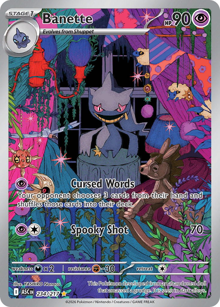 Banette - 234/217 - ME2.5: Ascended Heroes 234/217/ ( ASC 234 )