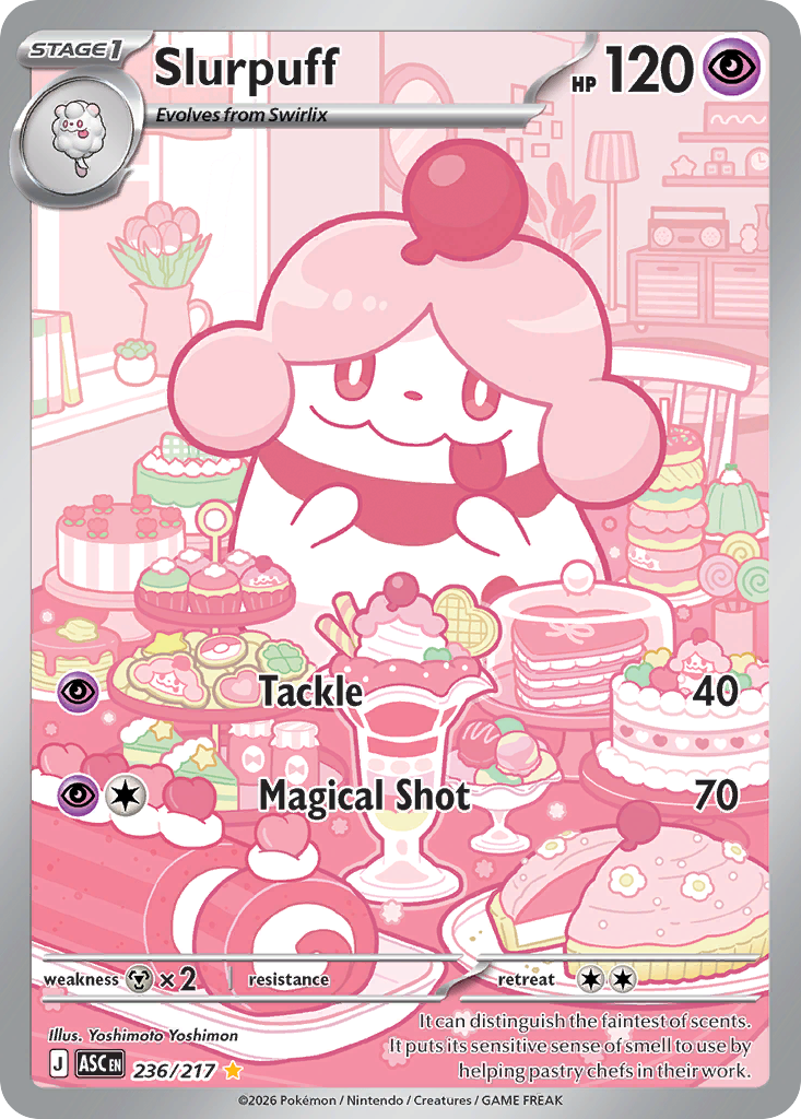 Slurpuff - 236/217 - ME2.5: Ascended Heroes 236/217/ ( ASC 236 )