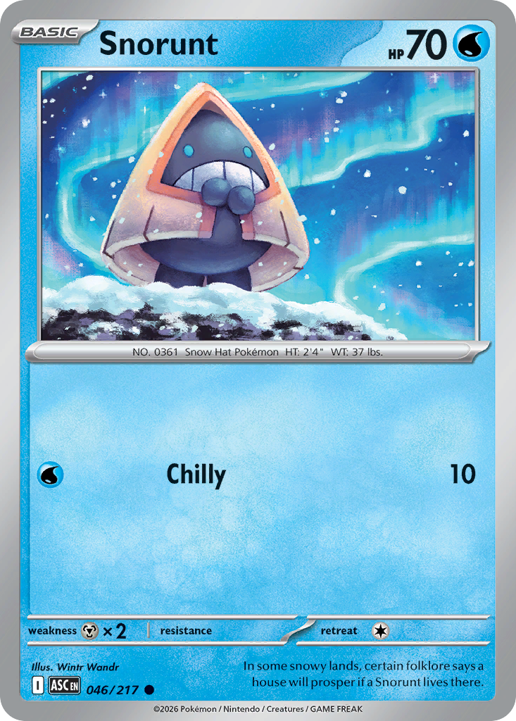 Snorunt - 46/217 - ME2.5: Ascended Heroes 46/217/ ( ASC 46 )