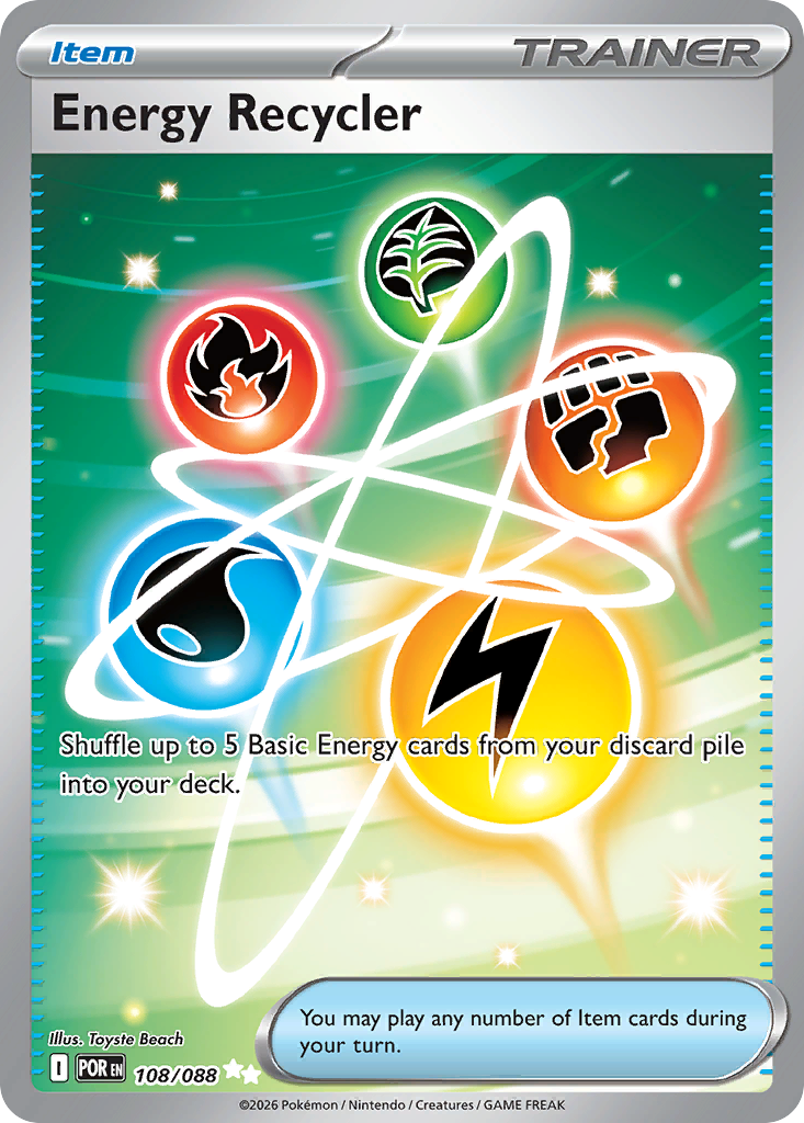 Energy Recycler - 108/88 - ME03: Perfect Order 108/88/ ( POR 108 )