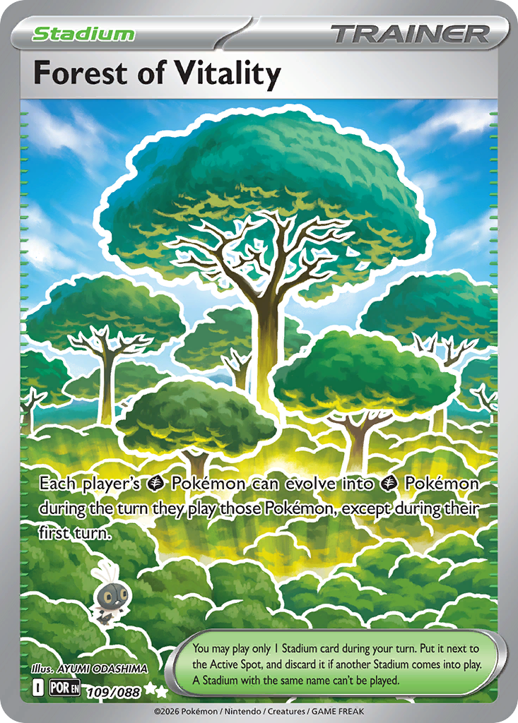 Forest of Vitality - 109/88 - ME03: Perfect Order 109/88/ ( POR 109 )