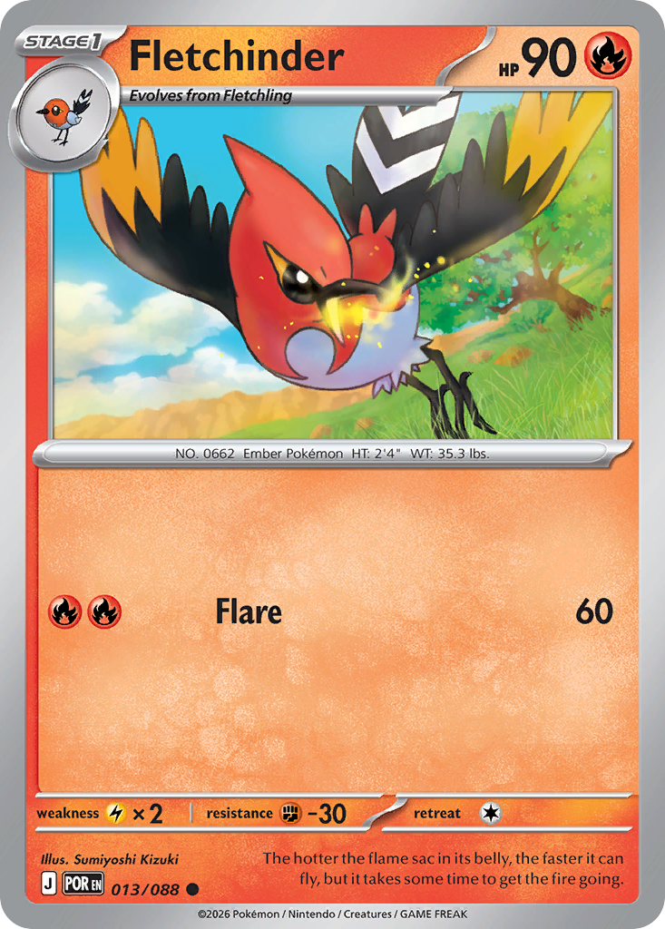 Fletchinder - 13/88 - ME03: Perfect Order 13/88/ ( POR 13 )