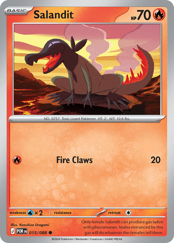 Salandit - 15/88 - ME03: Perfect Order 15/88/ ( POR 15 )
