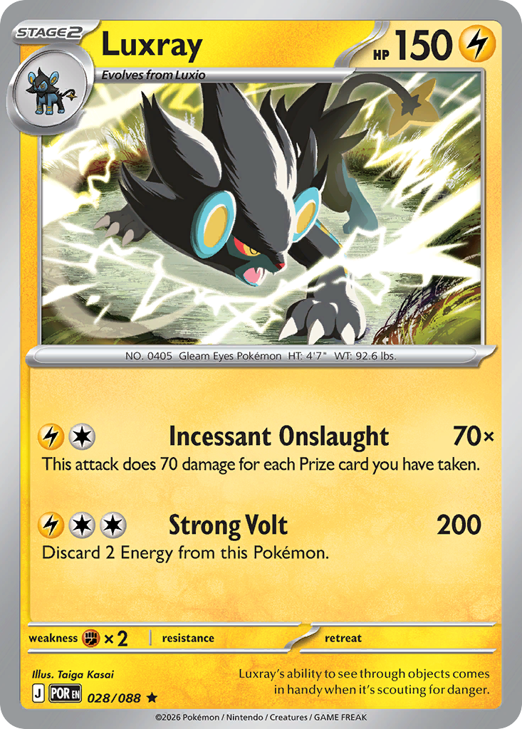 Luxray - 28/88 - ME03: Perfect Order 28/88/ ( POR 28 )