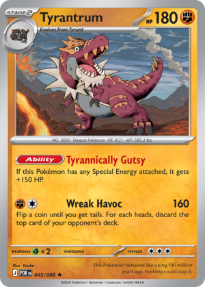 Tyrantrum – 45/88 – ME03: Perfect Order 45/88/ ( POR 45 )
