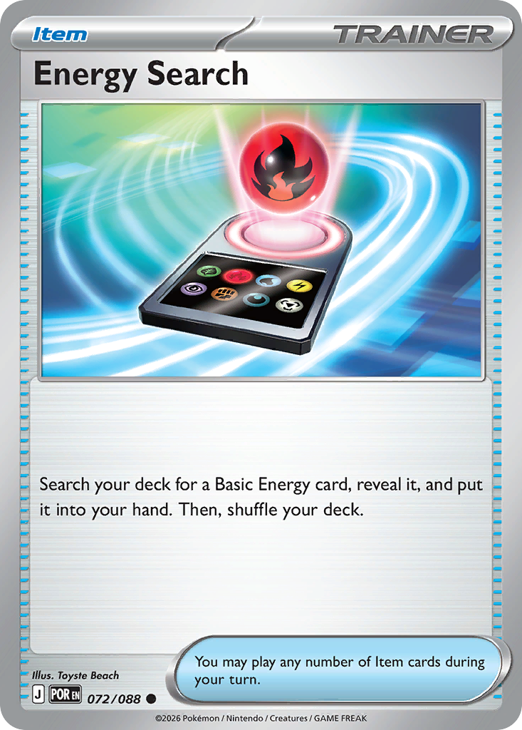 Energy Search - 72/88 - ME03: Perfect Order 72/88/ ( POR 72 )