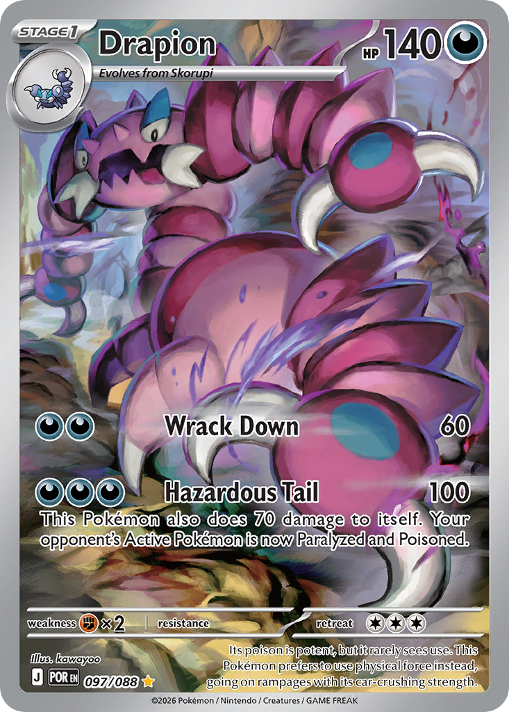 Drapion - 97/88 - ME03: Perfect Order 97/88/ ( POR 97 )