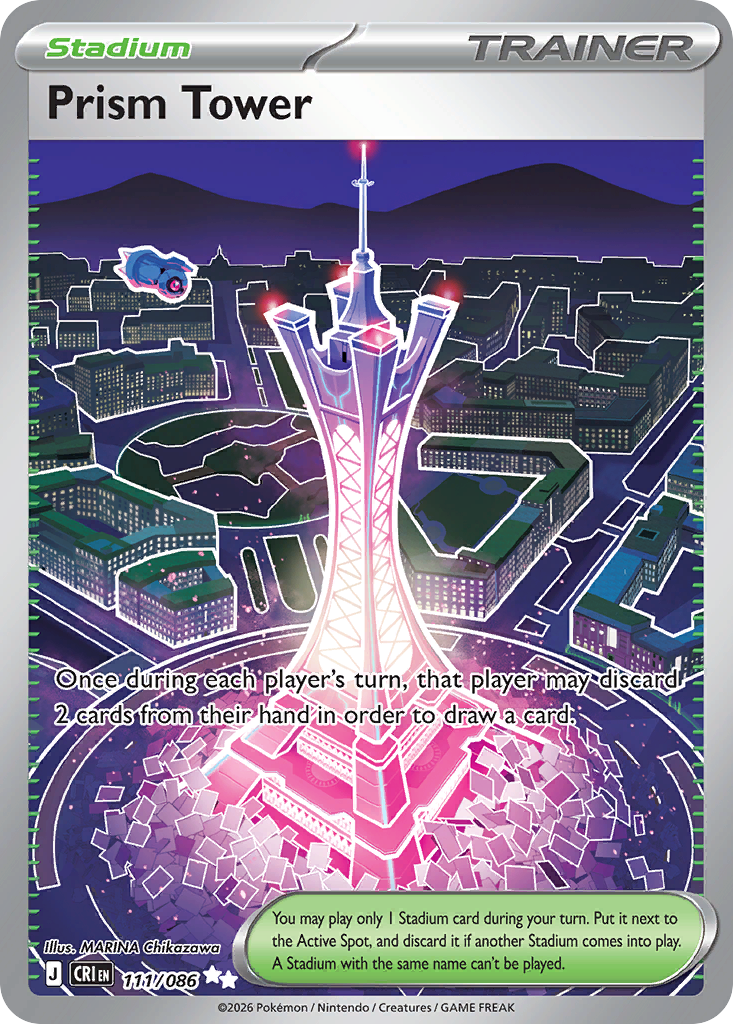 Prism Tower - 111/86 - ME04: Chaos Rising 111/86/ ( CRI 111 )