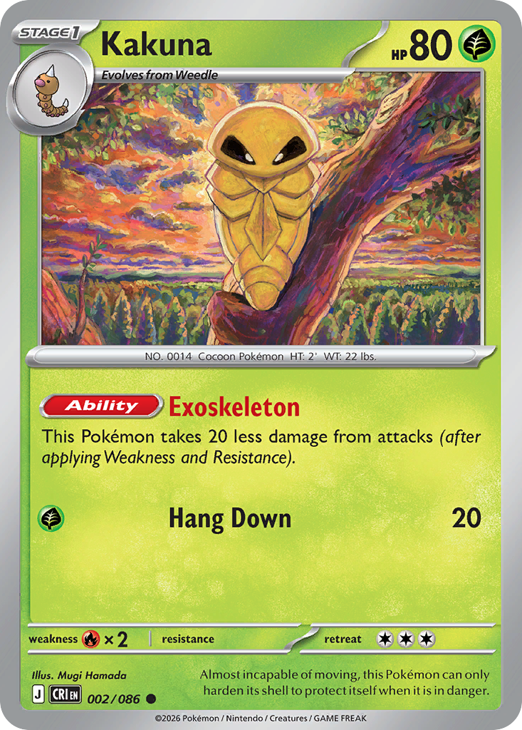 Kakuna - 2/86 - ME04: Chaos Rising 2/86/ ( CRI 2 )