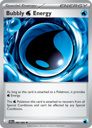 Bubbly Water Energy - 84/86 - ME04: Chaos Rising 84/86/ ( CRI 84 )