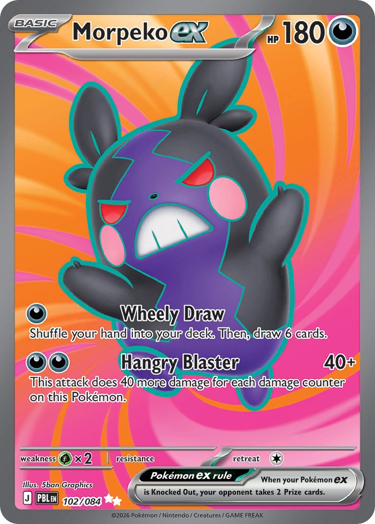 Morpeko ex - 102/84 - ME05: Pitch Black 102/84/ ( PBL 102 )