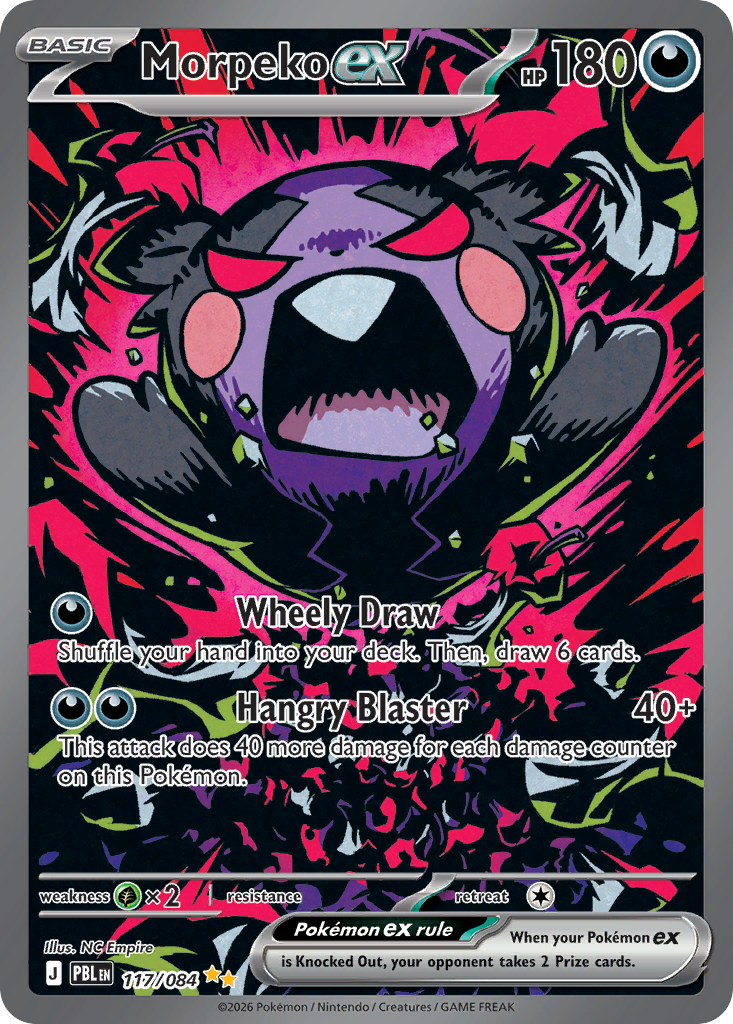 Morpeko ex - 117/84 - ME05: Pitch Black 117/84/ ( PBL 117 )