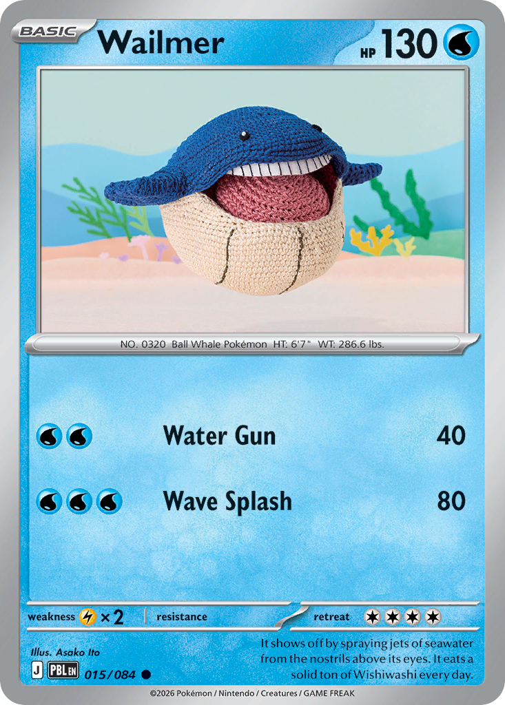 Wailmer - 15/84 - ME05: Pitch Black 15/84/ ( PBL 15 )